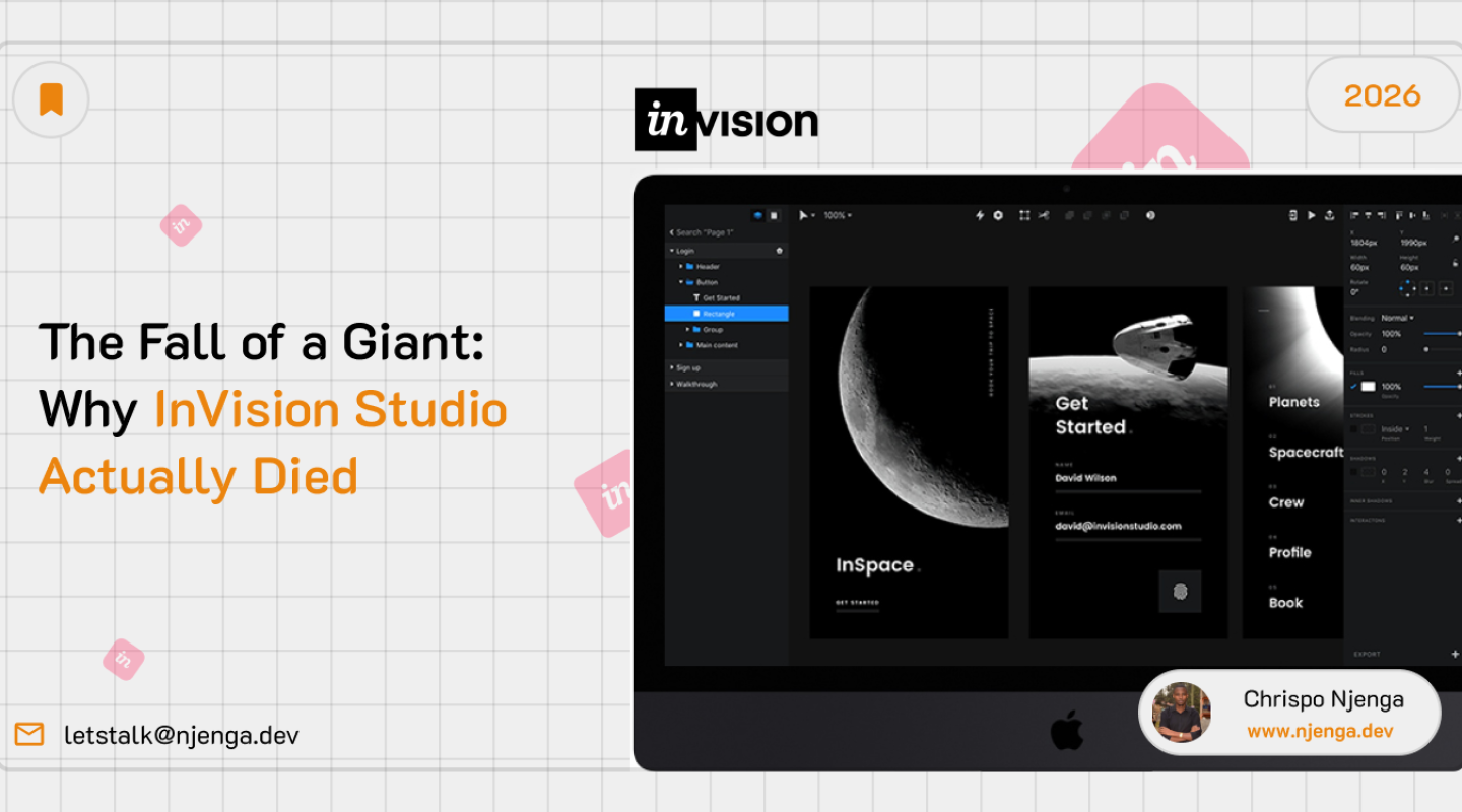 The Fall of a Giant: Why InVision Studio Actually Died.